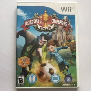 Academy of Champions soccer Wii disc